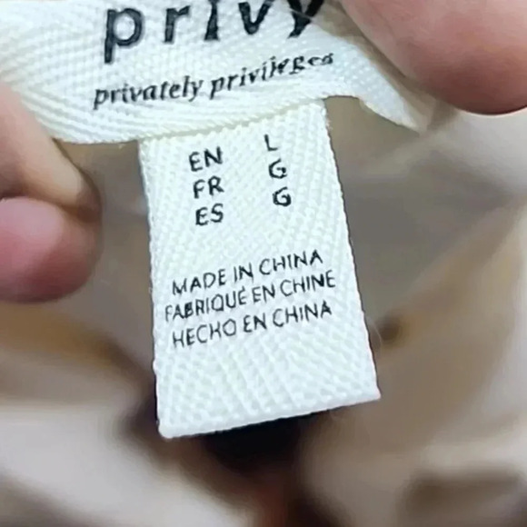 PRIVY Ruched open Keyhole Midi dress. NWT Size Large - Picture 6 of 8